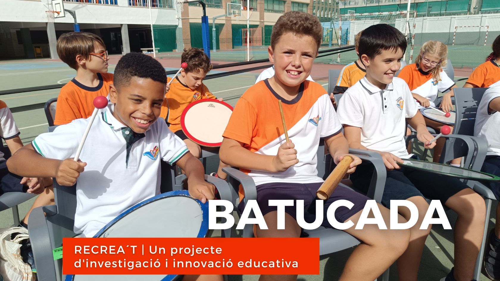 RECREA´T al ritmo de la batucada