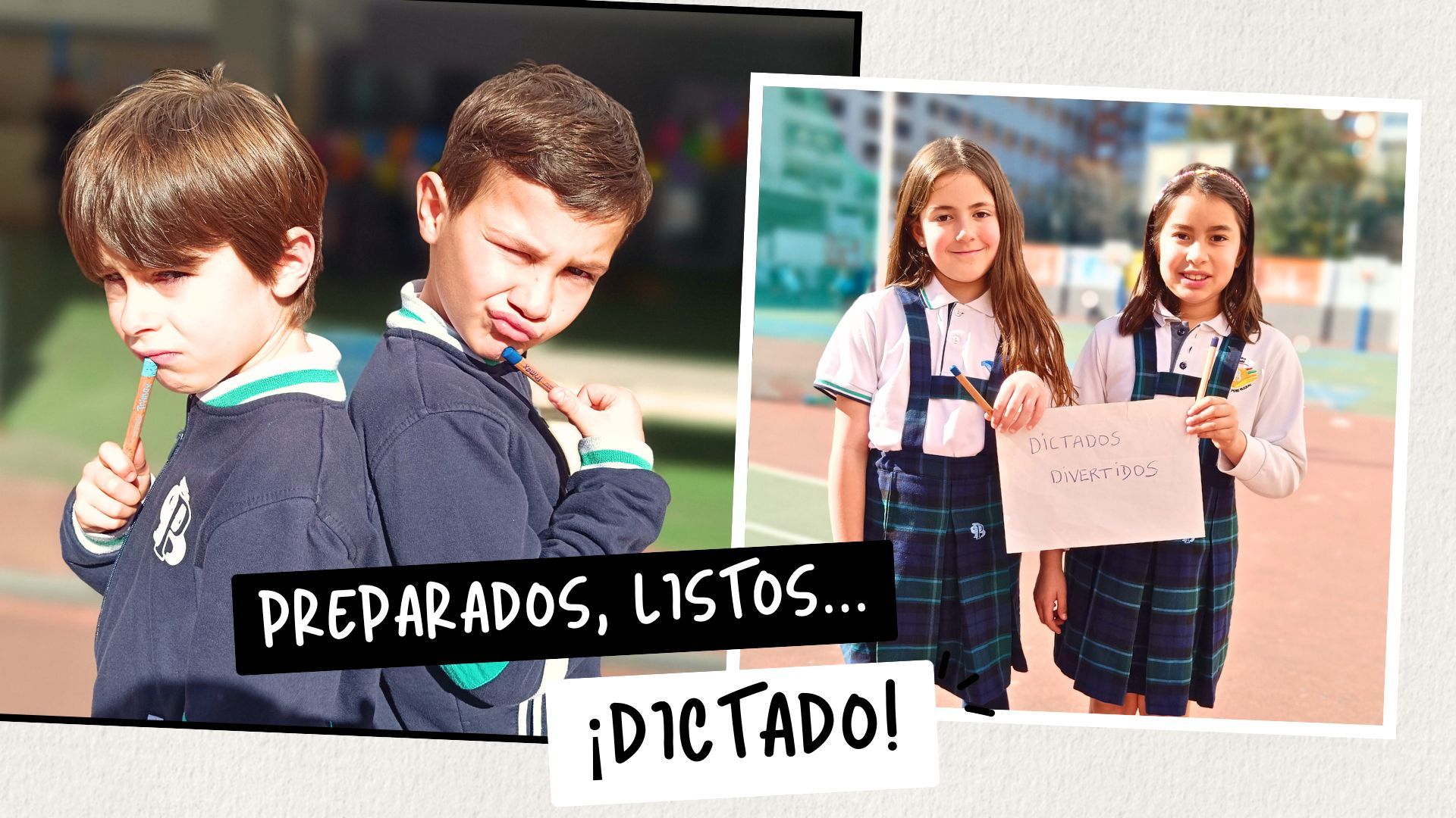 Preparados, listos… ¡dictado!