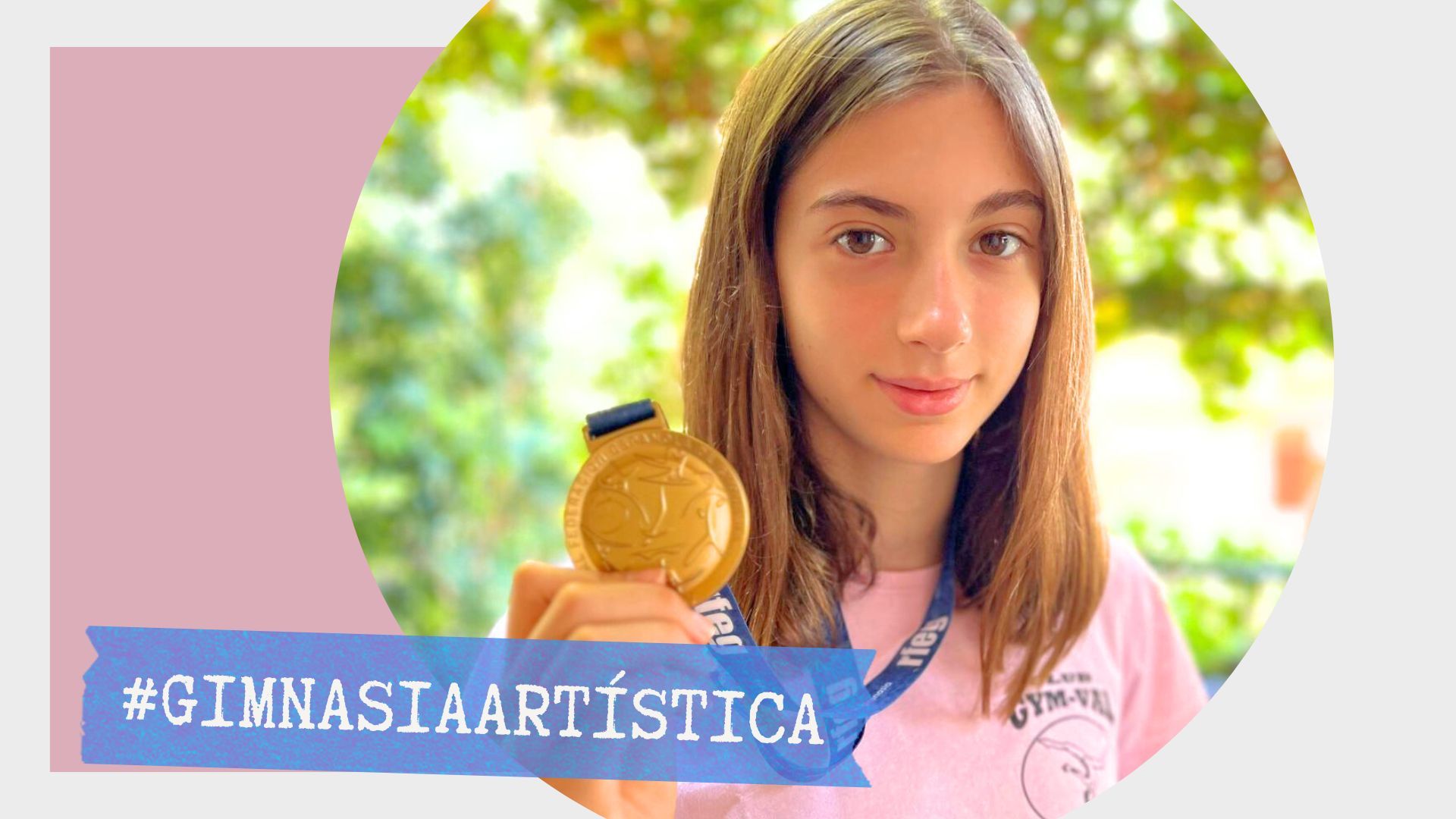 Campeona de España de paralelas en base 7
